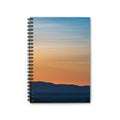 Sunset Mountain Spiral Notebook — Ruled Lined Journal for Notes & Travel