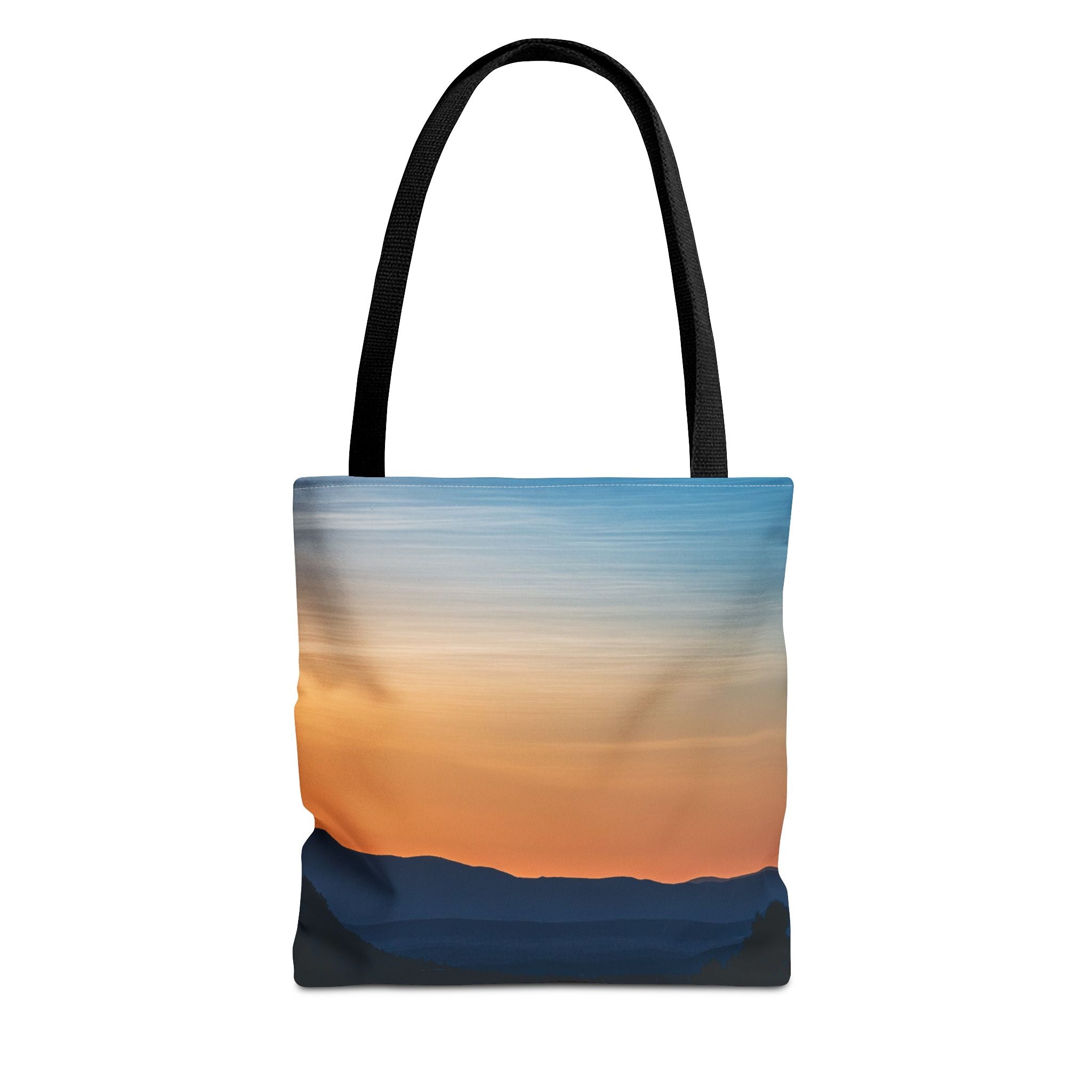 Gradient Sunset Tote Bag – Ombre Beach Canvas Tote