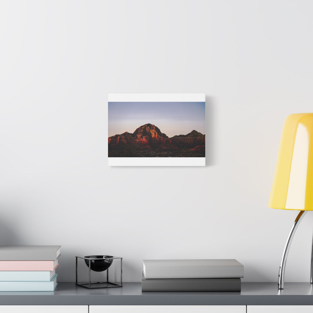 Sedona Red Rock Sunset Matte Canvas Print — Stretched 1.25"