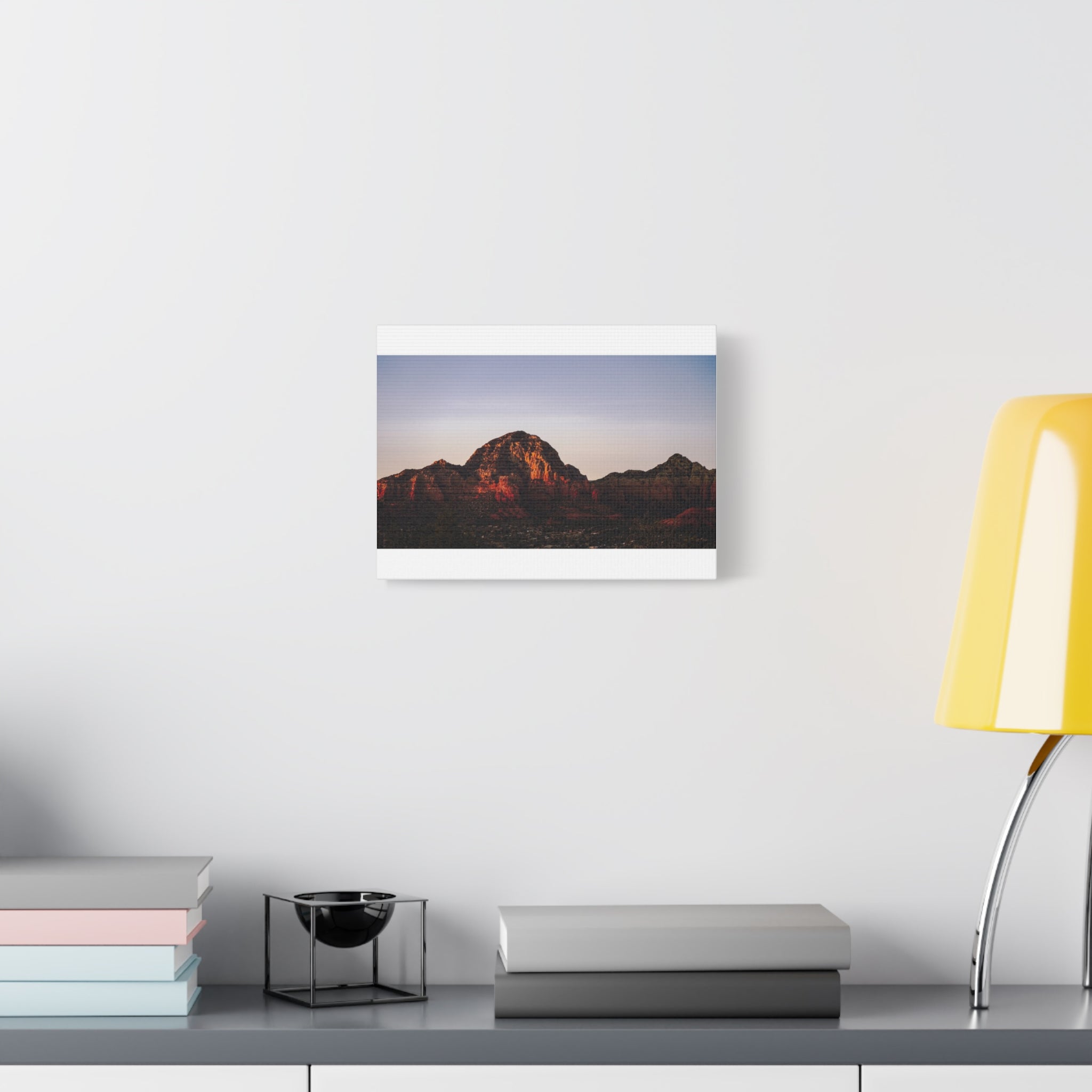 Sedona Red Rock Sunset Matte Canvas Print — Stretched 1.25"