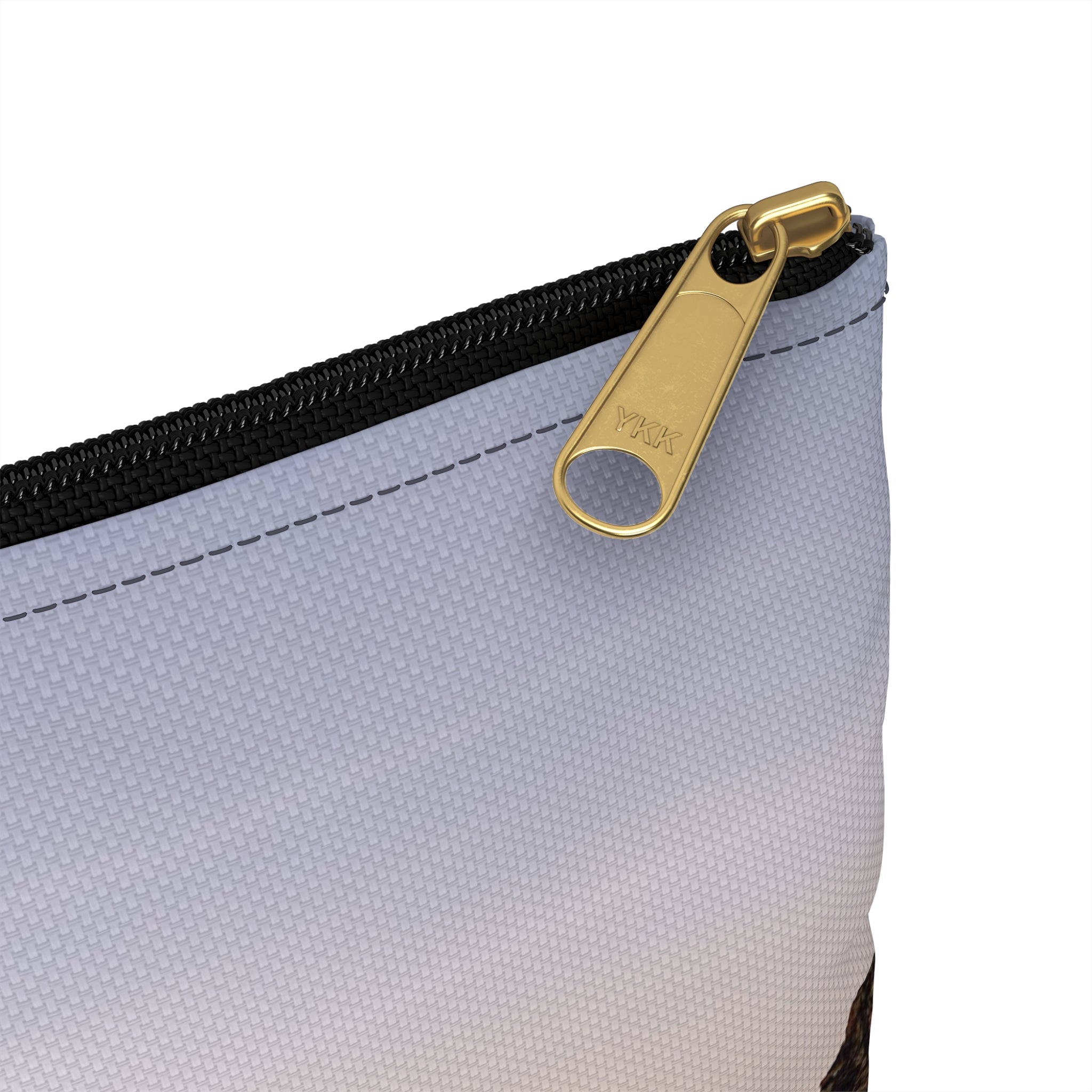 Desert Sunset Accessory Pouch — Mountain Landscape Travel Cosmetic Bag