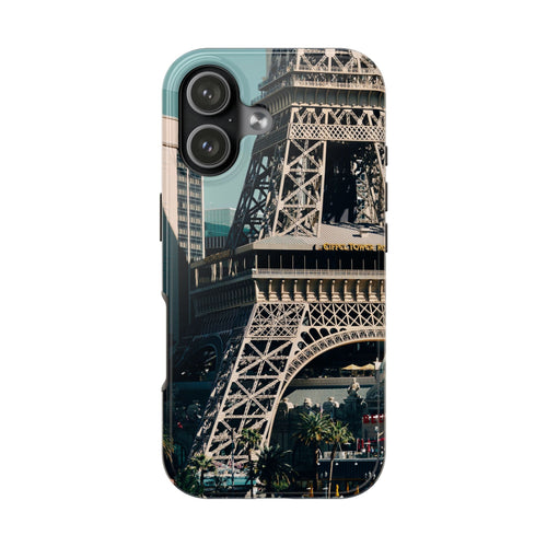 Eiffel Tower Tough Phone Case — Paris Travel Protective iPhone Cover
