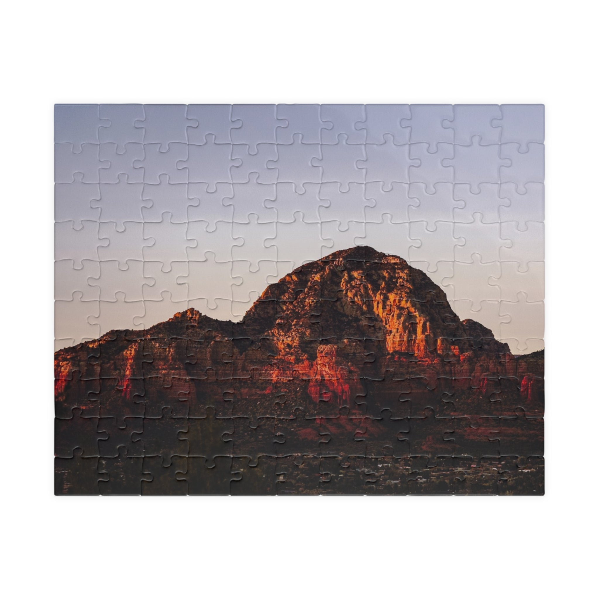 Mountain Sunset Photo Puzzle — 110/252/520/1014 Piece Jigsaw