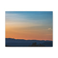 Sunset Mountain Landscape Matte Canvas Print — Stretched 1.25 Wall Art
