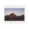 Desert Sunset Mouse Pad — Scenic Red Rock Landscape Desk Mat