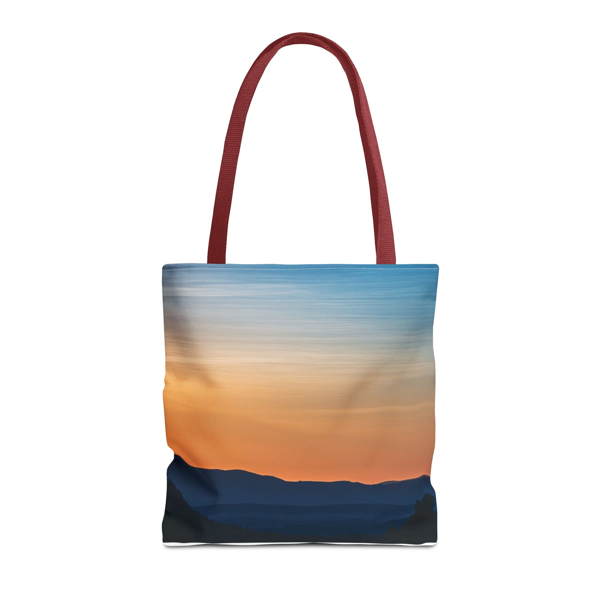 Gradient Sunset Tote Bag – Ombre Beach Canvas Tote
