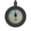 Wireless Charging Pad with Edison Bulb Photo — Slim Qi Phone Charger