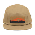 Sunset Horizon Embroidered 5-Panel Cap
