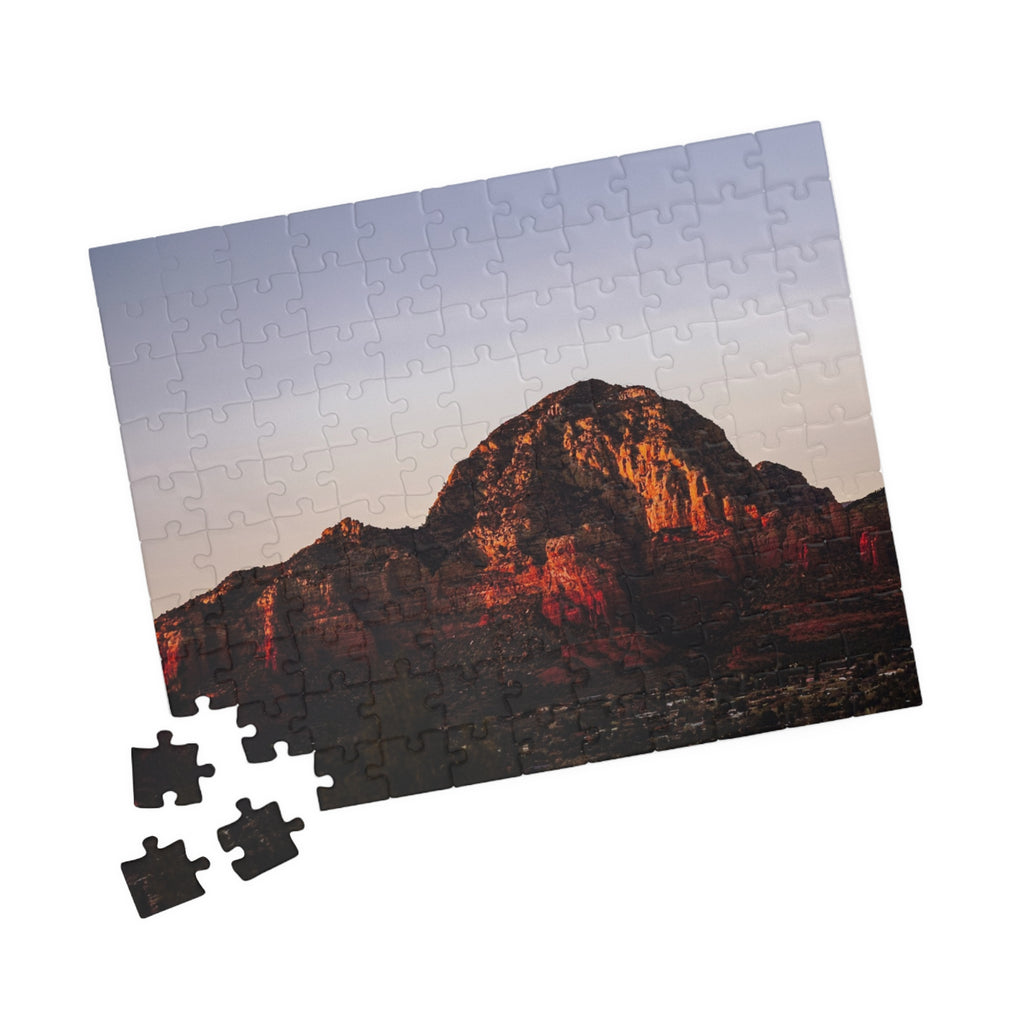 Mountain Sunset Photo Puzzle — 110/252/520/1014‑Piece Jigsaw