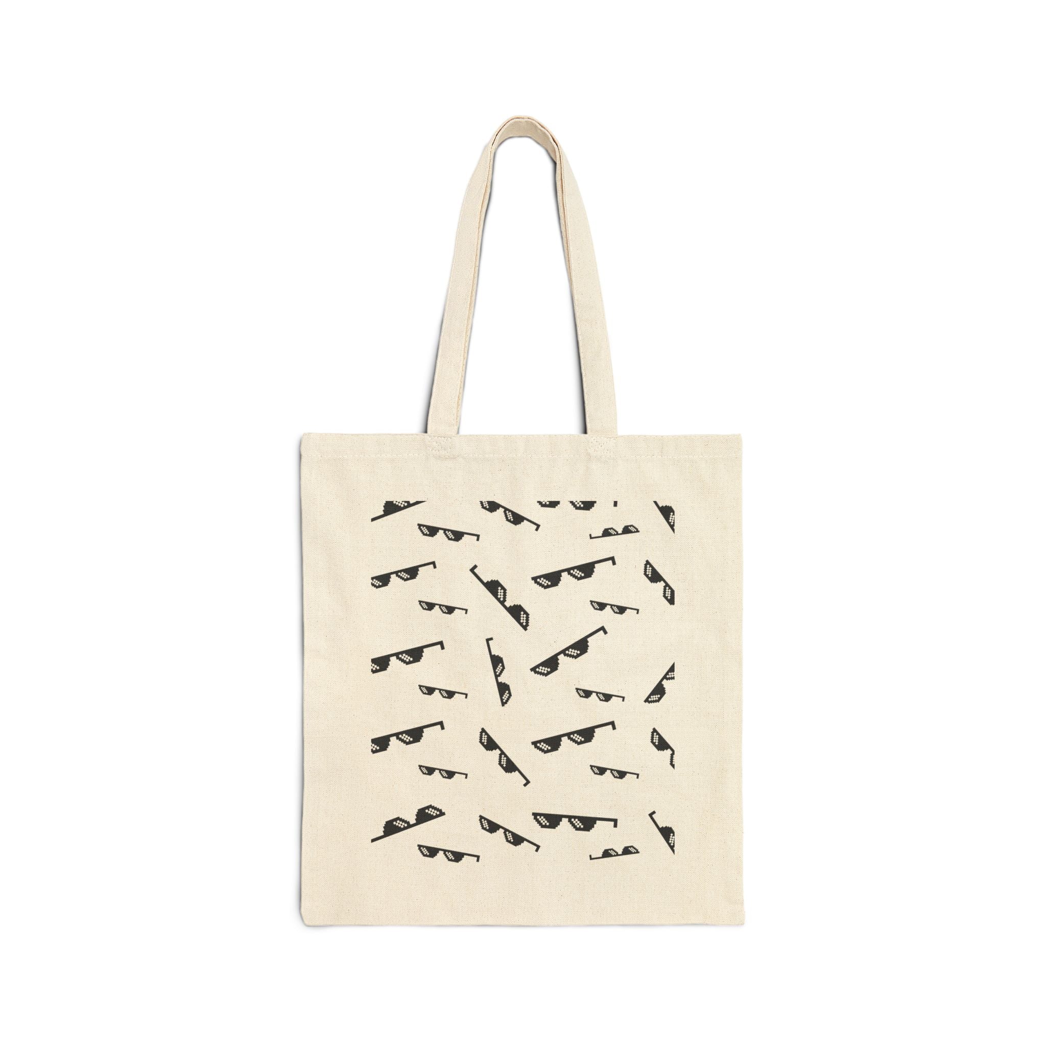 Sweet Dreams Lightbulb Canvas Tote — Retro Night Vibe Eco Shopping Bag