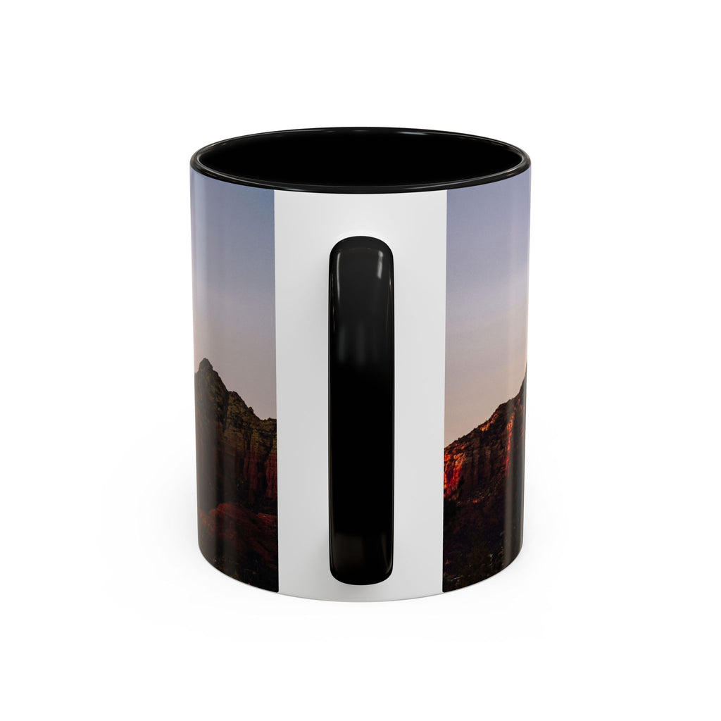 Desert Sunset Coffee Mug — Red Rock Landscape Accent Mug (11/15oz)