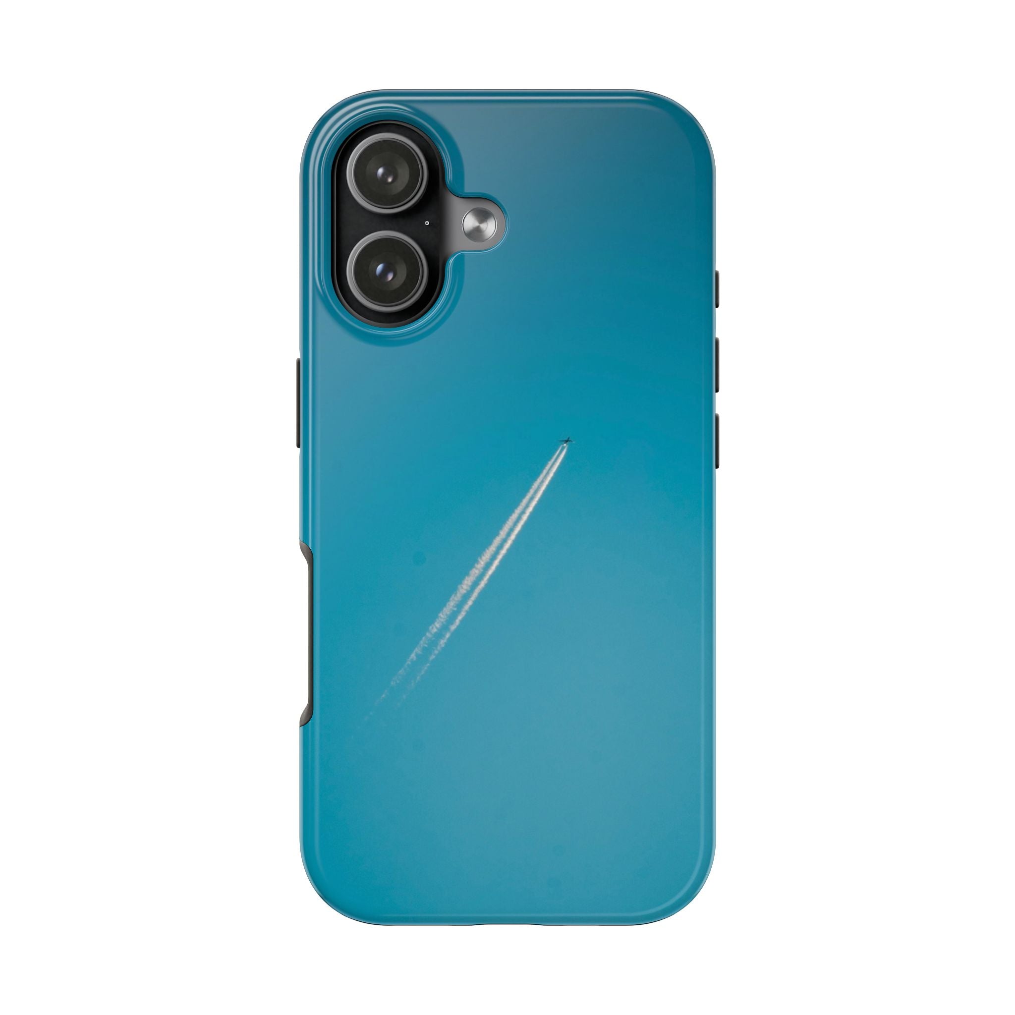 Teal Tough Phone Case — Durable Shockproof iPhone Cover