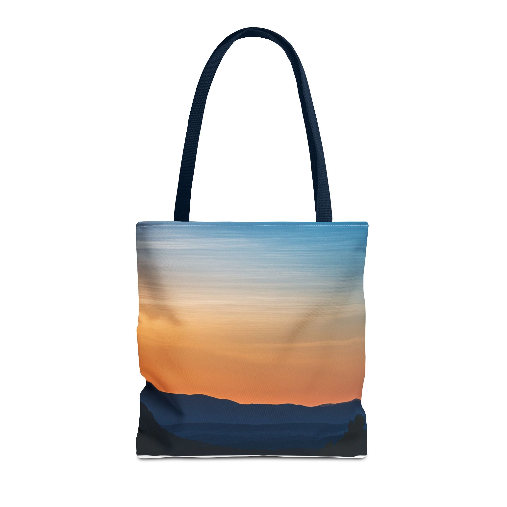 Gradient Sunset Tote Bag – Ombre Beach Canvas Tote