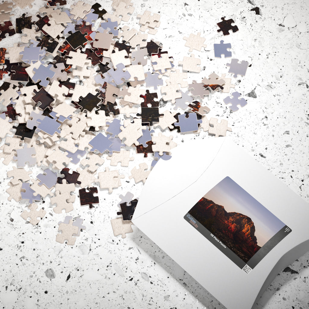 Mountain Sunset Photo Puzzle — 110/252/520/1014‑Piece Jigsaw