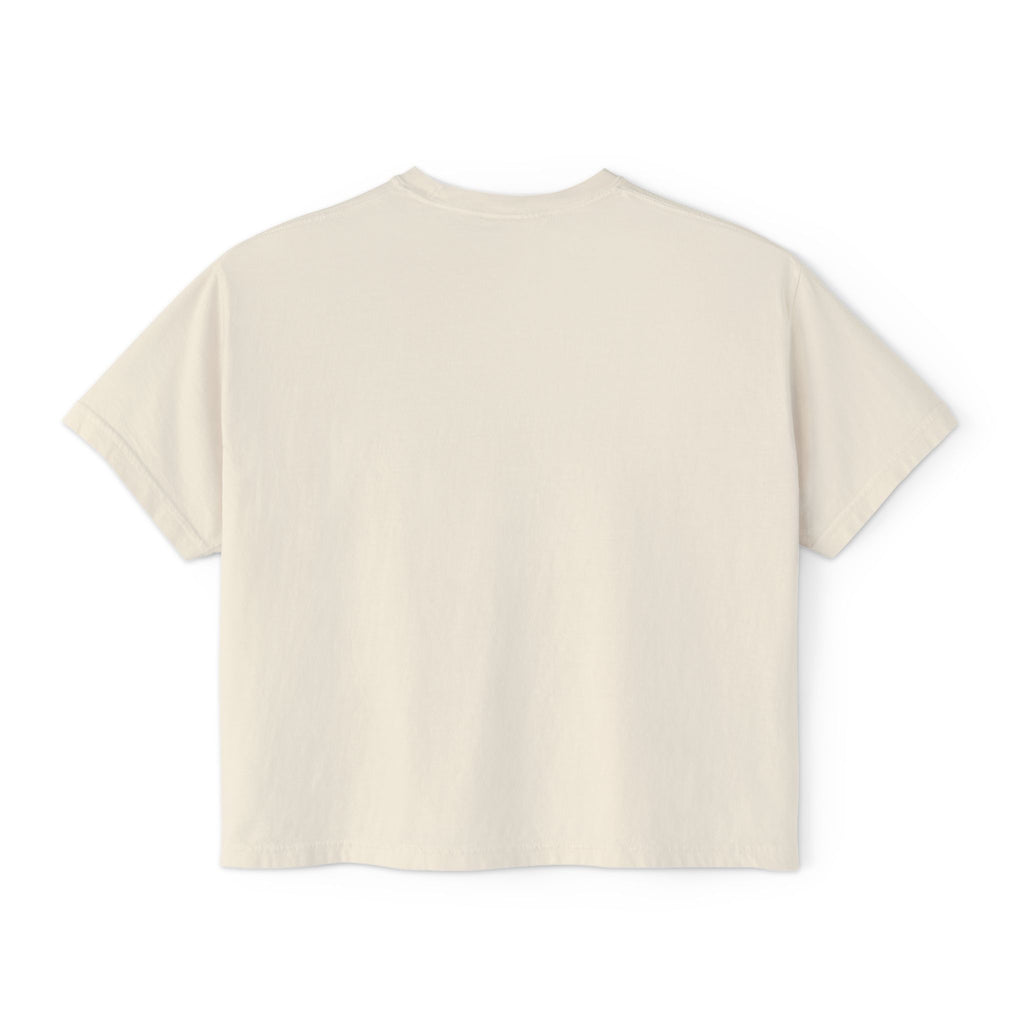 Boxy Tee — 'Art Lover Boutique' Vintage Sunset Graphic
